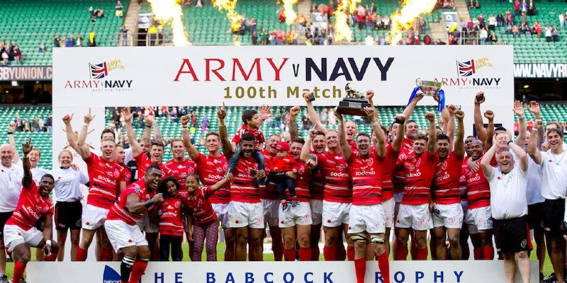 Army Too Strong for Valiant Navy in 100th Army Navy Match
