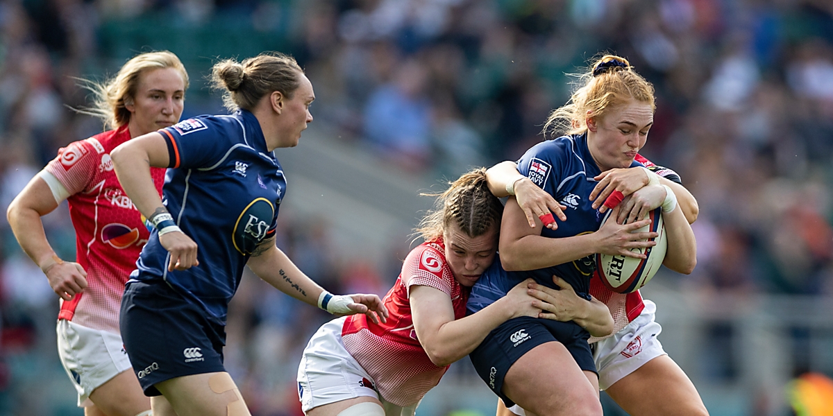 Rose Dixon tackled by Army