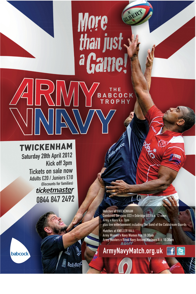 Army v Navy Poster 2012